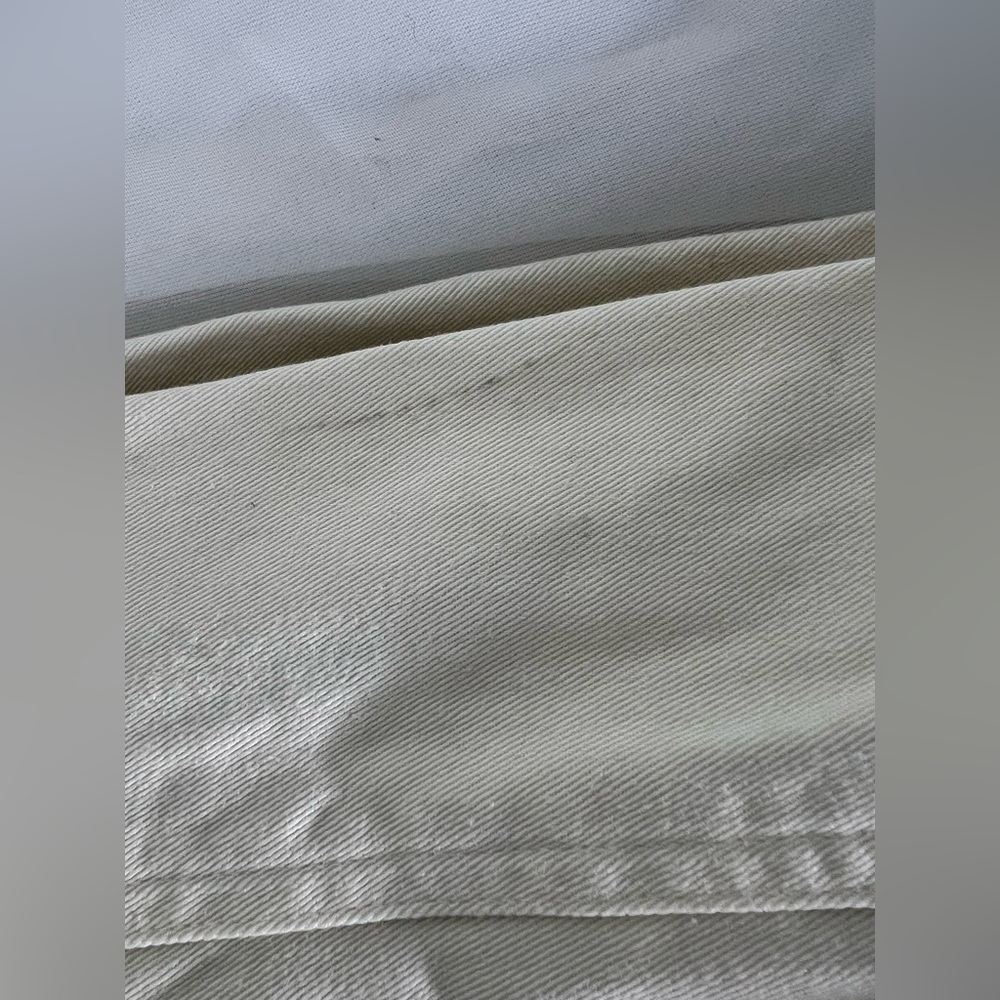 Women's Ivory Laura Ashley Medium Jacket Embroidered Studded Detail Western - Picture 11 of 12